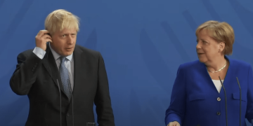 UK PM Boris Johnson to Discuss Travel Restrictions with Angela Merkel in her Final UK Visit