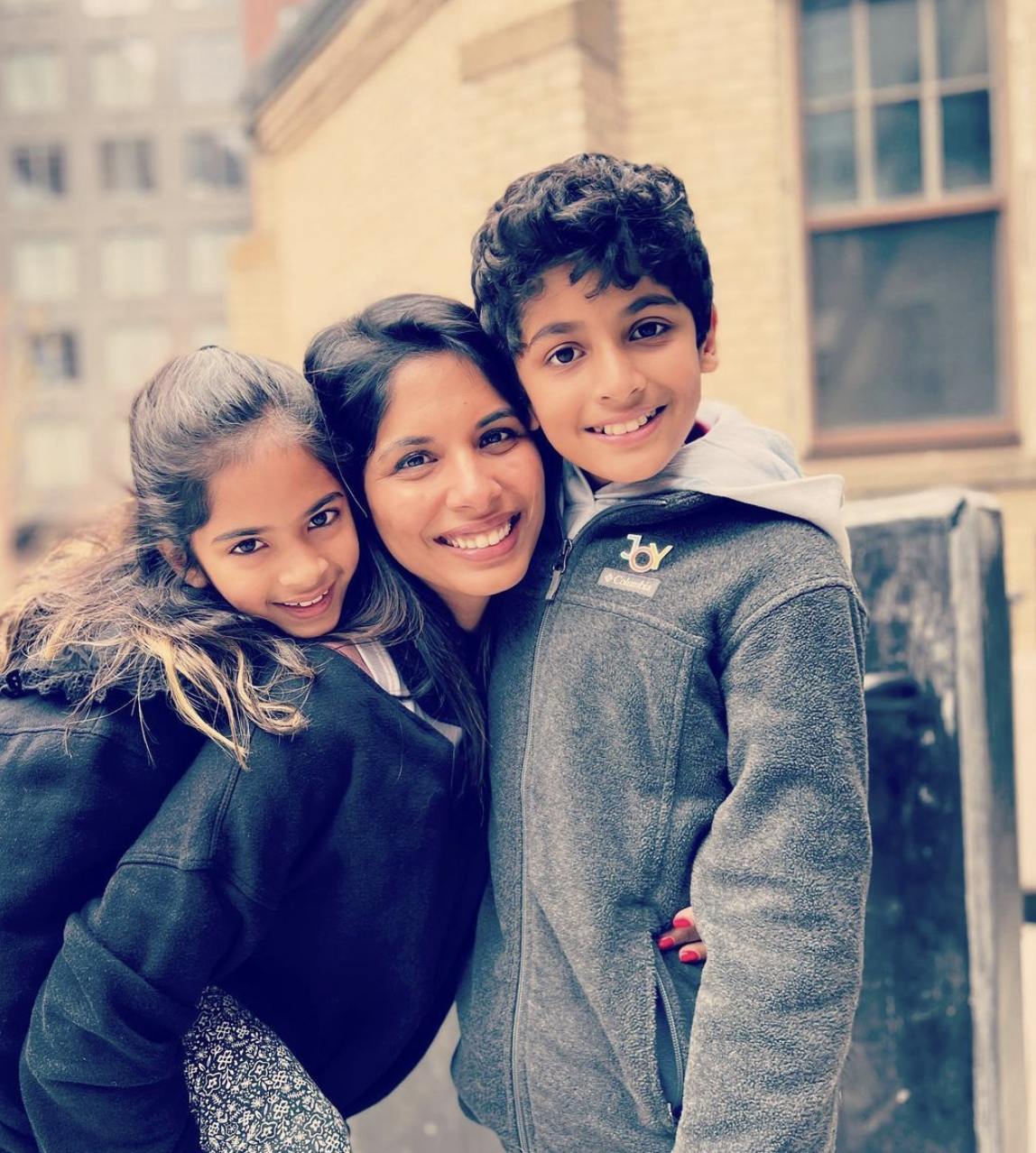 Sheena Melwani and Family