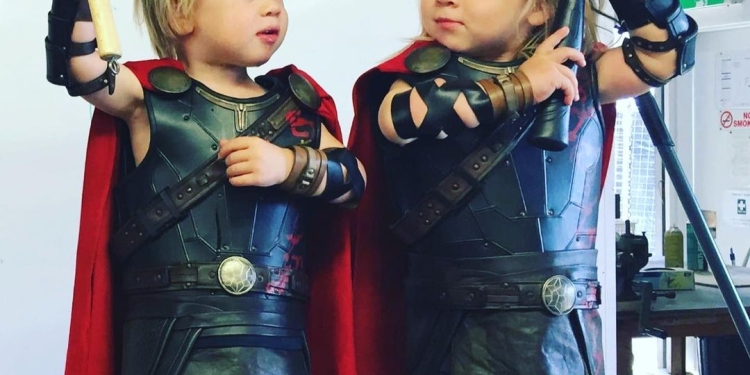 Tristan Hemsworth and Sasha Hemsworth